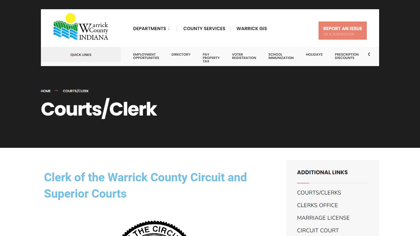 Warrick County, Indiana